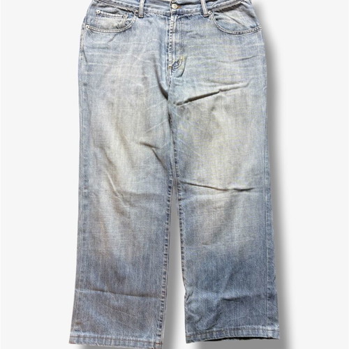 Only And Sons baggy jeans men's used, size L, blue turquoise