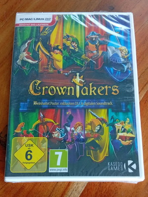 Crowntakers PC Mac Linux DVD-ROM game, German