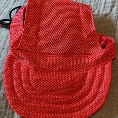 Pet hat XL red new