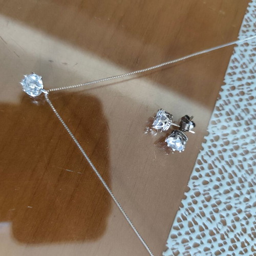 Jewelry 14k white gold worn twice, like new