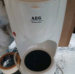 AEG coffee maker used, missing carafe
