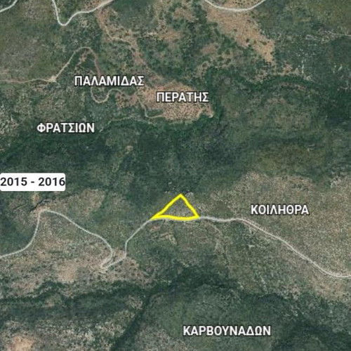 Buildable agricultural land 4,700 sqm with unlimited view in Kythera
