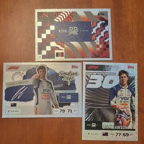 F1 Turbo Attax 2026 Liam Lawson card lot