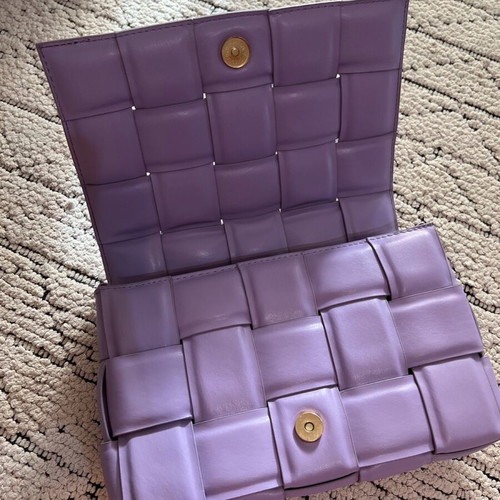Purple bag with two straps brand new from boutique