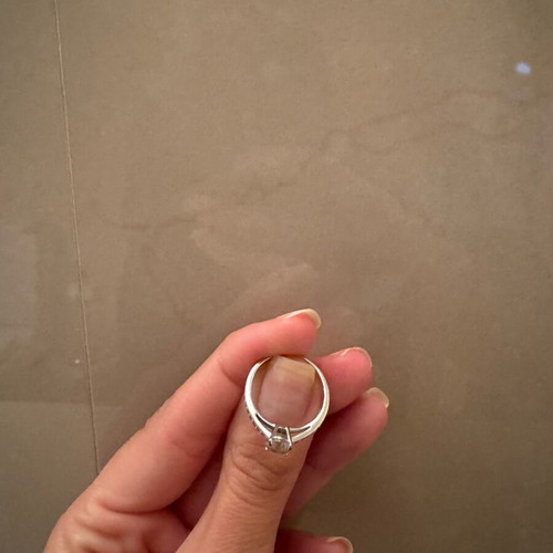 Swarovski ring like new, silver