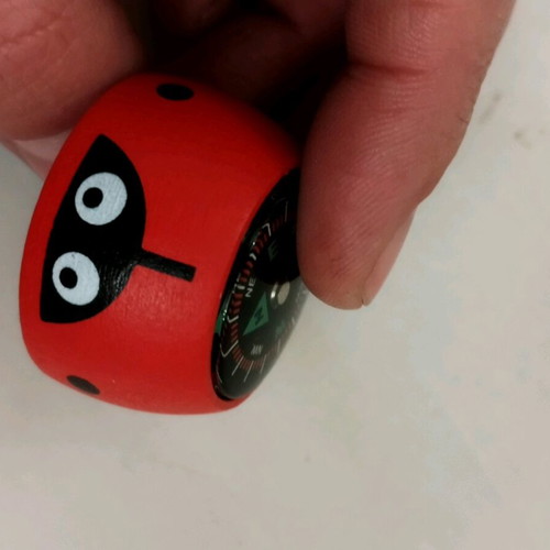 Children's keychain compass like new