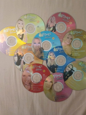 DVD Aypnies used, pack of 10 with Anita Pania in paper cases