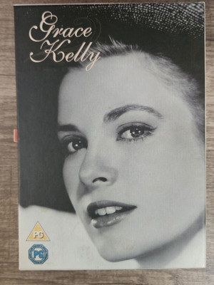 Grace Kelly κασετίνα τριών ταινιών DVD σαν καινούργιο, αισθηματική