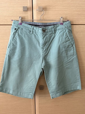 Funky Buddha Chino Bermuda Shorts Size 30 New Green