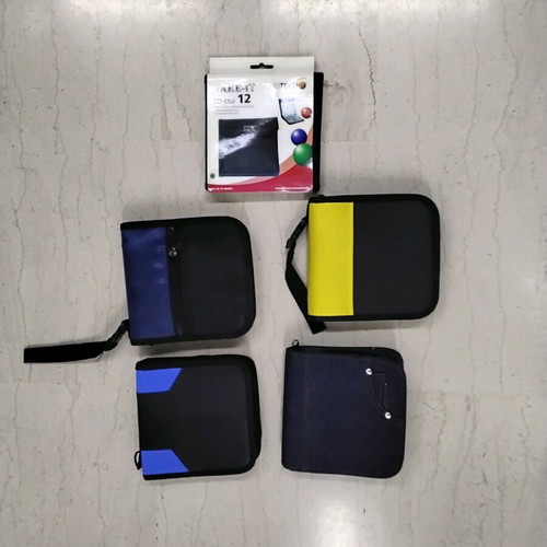 CD cases new, pack of 5 with various capacities