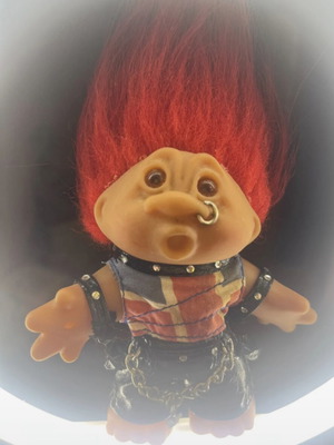 Vintage DAM Troll Punk Rocker 1986 used collectible