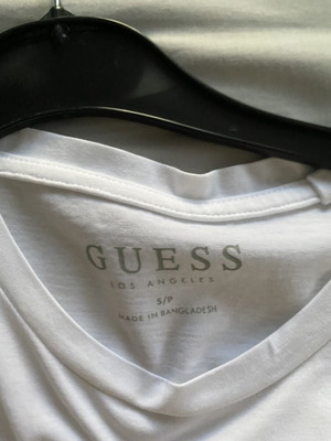 Guess T-shirt, white, size S
