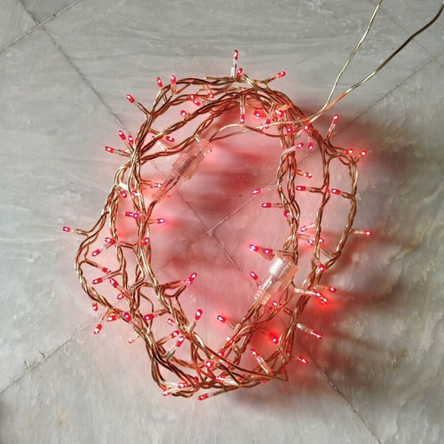 Christmas lights like new, 5 meters cable