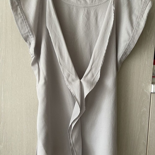 Zara blouse used, grey, size M