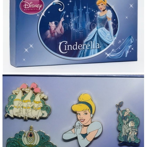 Cinderella Disney Limited Edition Pin Set New 150 Pieces