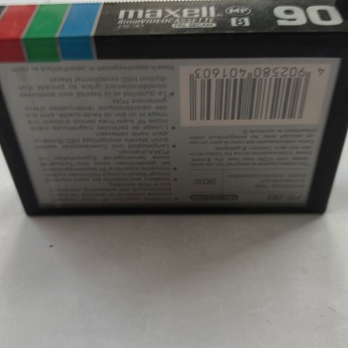 Maxell 8mm videocassette PAL SECAM 90