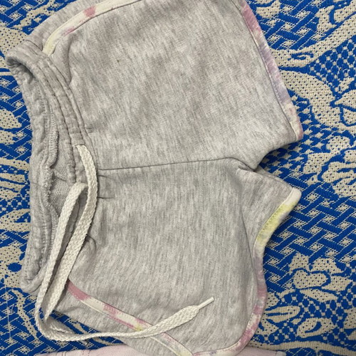 Miss Evita shorts set of 2 with pink gift, like new, age 4