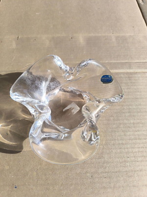 Bohemia crystal ashtray new