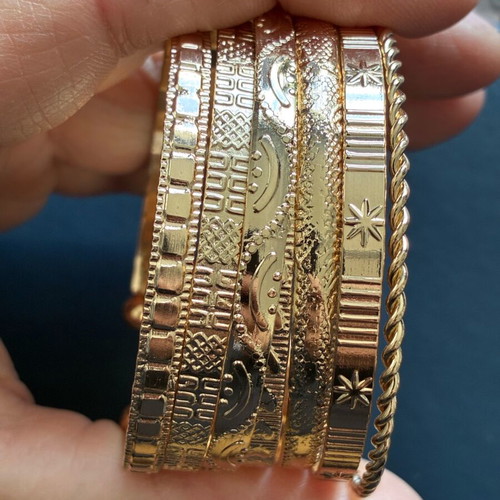 Women's gold-plated bracelets new, gold color