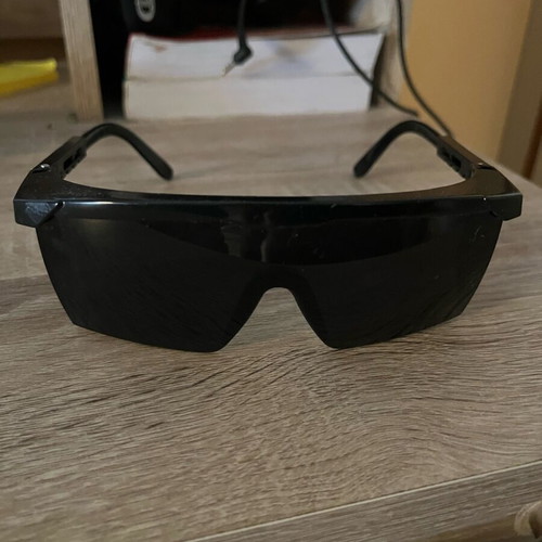 Sunglasses new, plastic, black