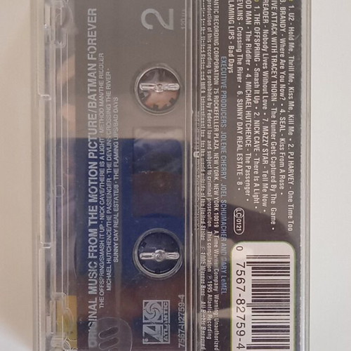 Batman Forever OST cassette tape