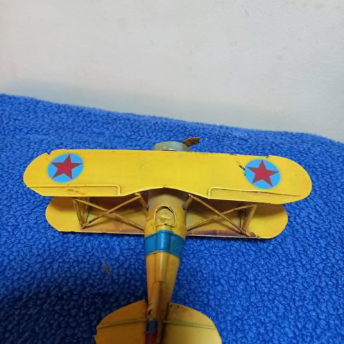 Metal Airplanes used, set of 2