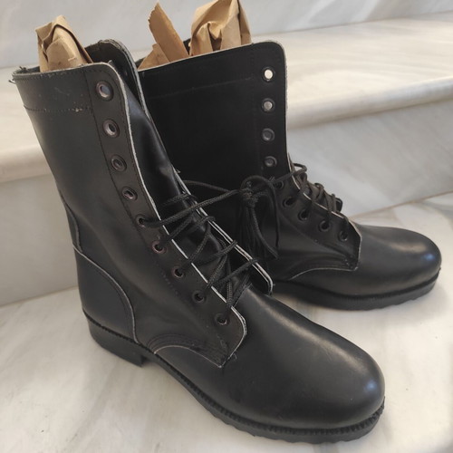 Military boots Greek Army design size 42 new, genuine leather
