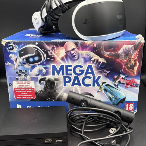 PlayStation VR Starter Pack Bundle like new with headset and camera