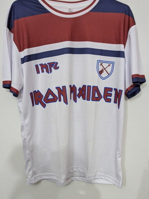 Iron Maiden ποδοσφαιρικό t-shirt καινούργιο, μέγεθος XL