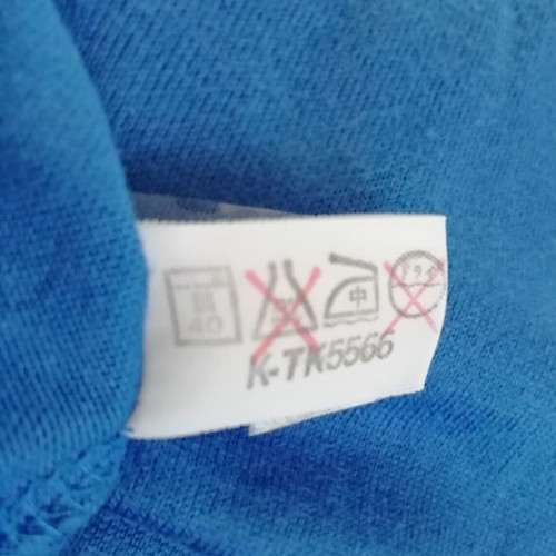 Collectible men's T-shirt from Japan like new, blue