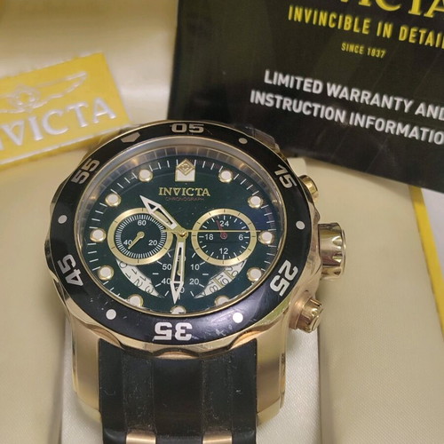 Invicta ProDiver men's waterproof watch like new, black