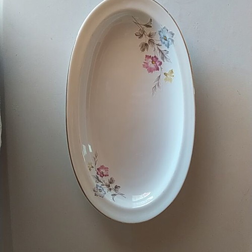 Furstenberg Germany small porcelain platter like new, vintage