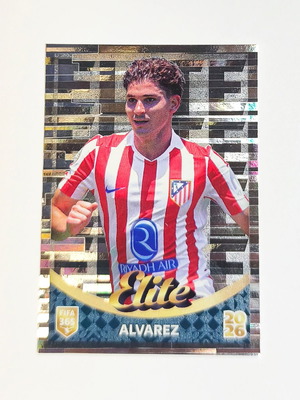 Panini FIFA 365 2026 Elite sticker No. 520 Julián Alvarez in excellent condition