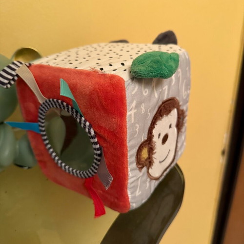 Soft Tiger Baby Block Toy new