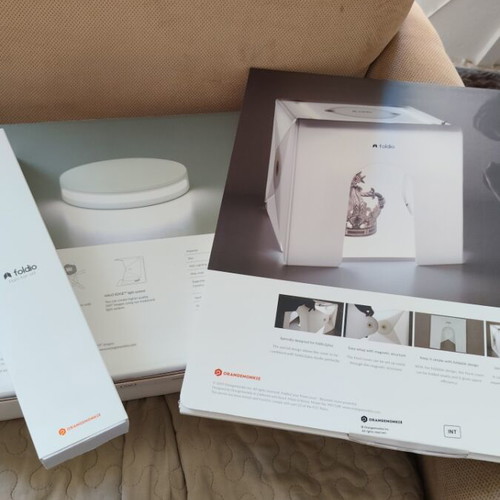 Foldio360 Smart Turntable photography studio new