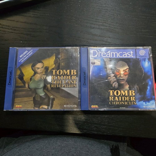 Sega Dreamcast Tomb Raider bundle used