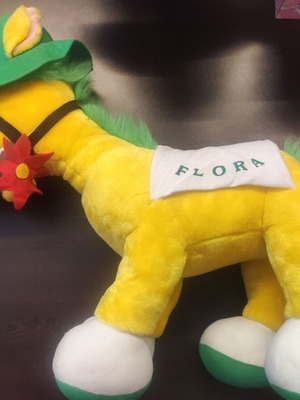 Γάιδαρος λούτρινο συλλεκτικό Flora σαν καινούργιο
