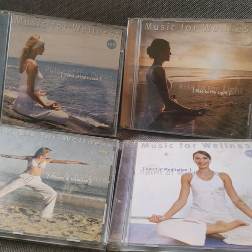 Music for wellness 9 CD collection used