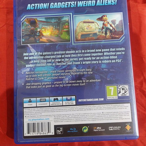 Ratchet & Clank PlayStation 4 game like new with box