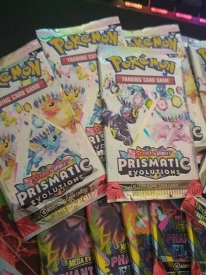 Φακελάκια Pokemon Prismatic Evolution και Destined Rivals καινούργια