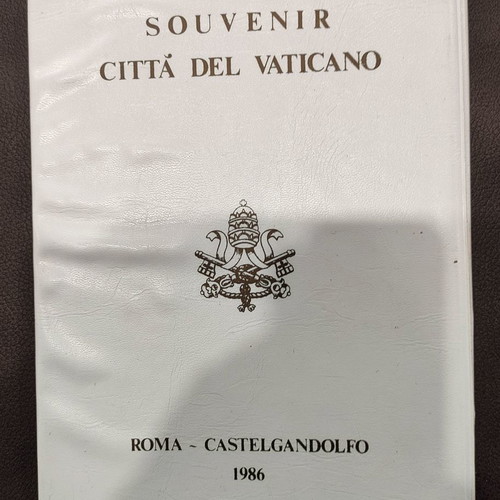 Vatican souvenir medals 1986 proof