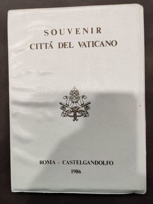 Vatican souvenir medals 1986 proof