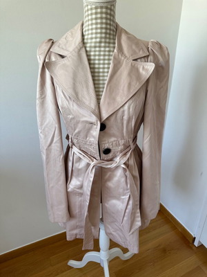 Καπαρντίνα Lipsy London ροζ απαλό μεταχειρισμένη, μέγεθος S