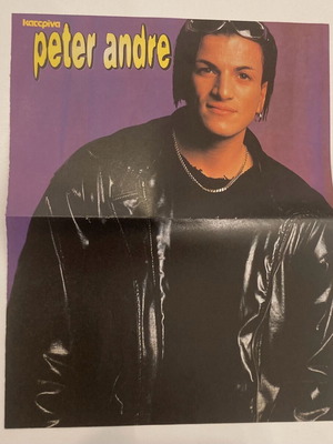 Peter Andre - Christos Antoniadis Poster from magazine Katerina In good condition Price 4 Euros