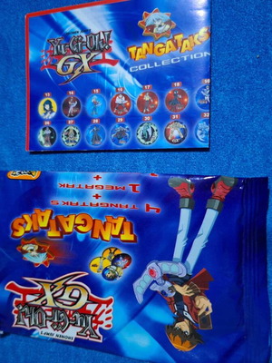 Yugioh GX guide for caps like new with empty packet