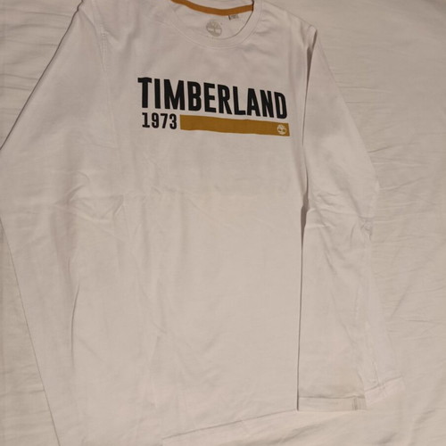 Timberland white cotton shirt No16 in excellent condition