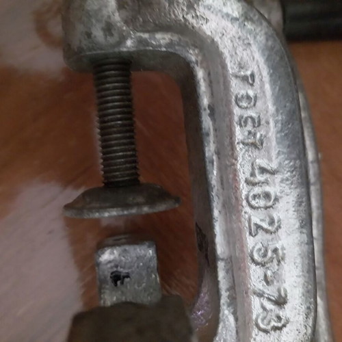 Soviet antique meat grinder used