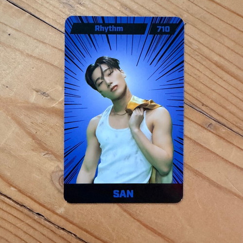Ateez San The World EP 2 Outlaw Kpop photo card