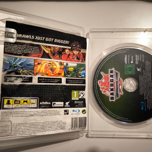 Bakugan Defenders of the Core PS3 game used, English version