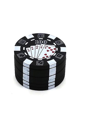 Grinder Poker new, metal, black